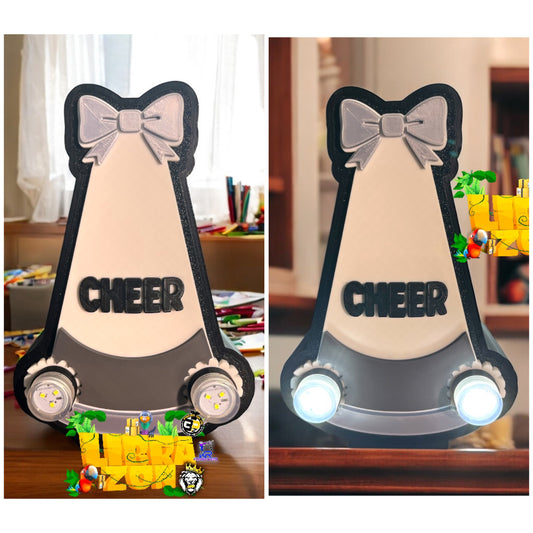 Cheer Night Light Bank 3D file 3MF