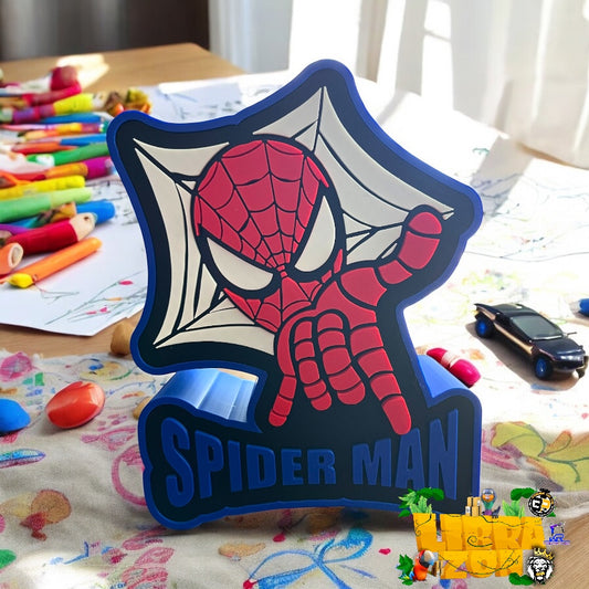 Spiderman Bank 3D file 3MF