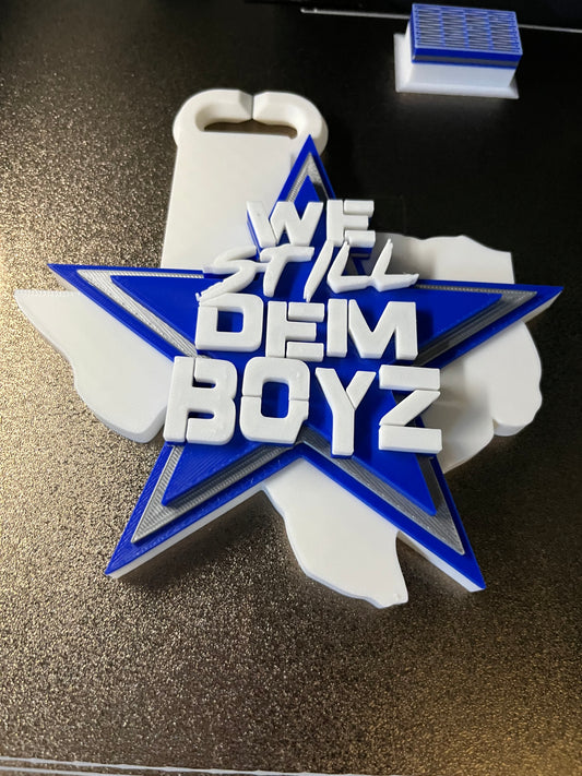 Cowboys charm 3MF FILE