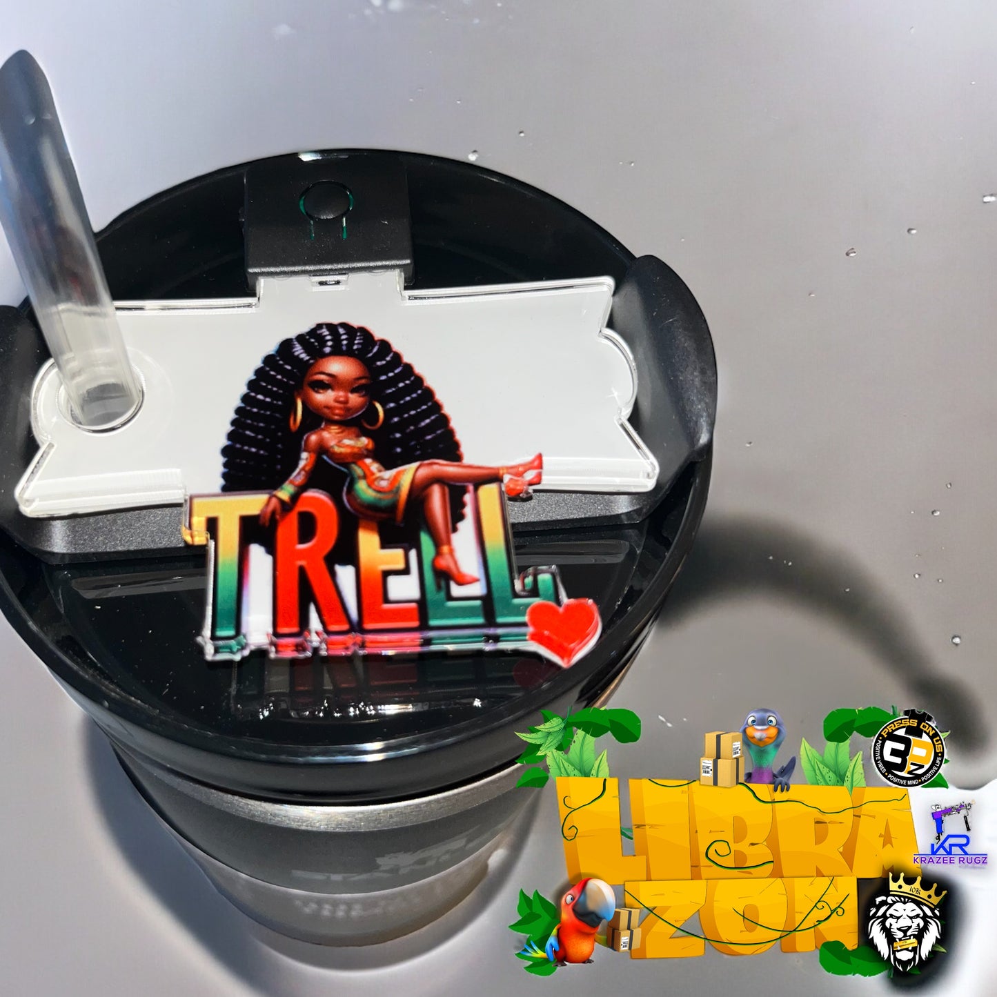 Custom light up toppers Lights (fits Stanley’s)