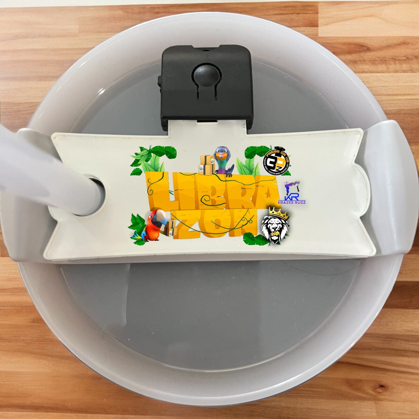 Blank light up toppers w/Lights (fits Stanley’s)