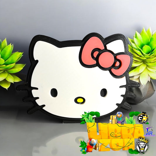 Kitty Face Bank 3D file 3MF