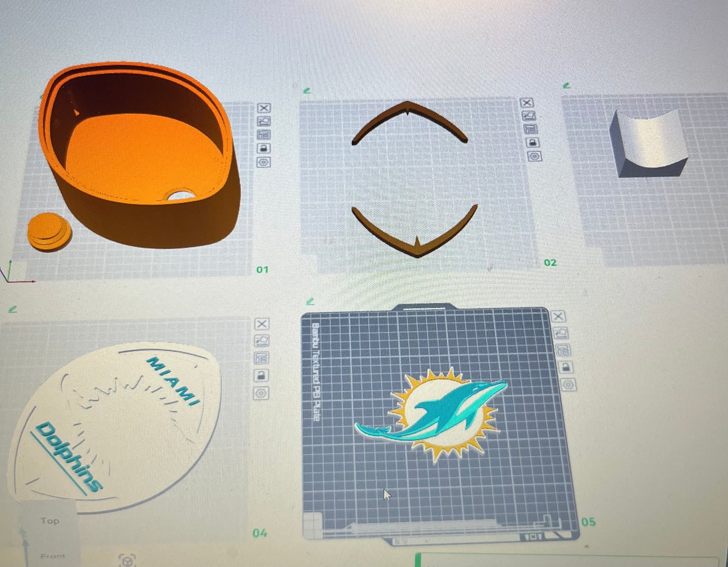 Dophins Bank 3D file 3MF