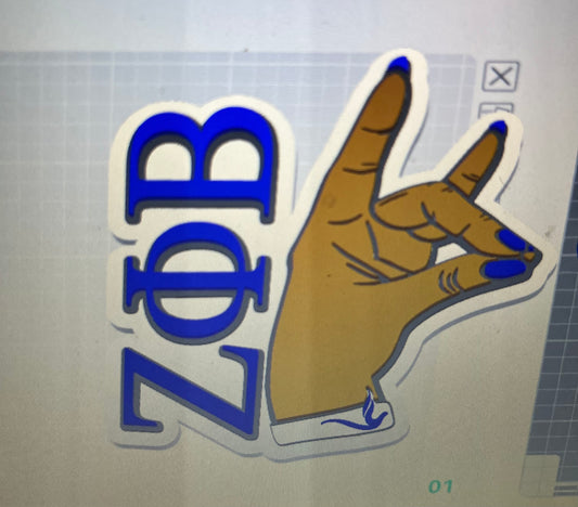 Zeta bank 3D file 3MF