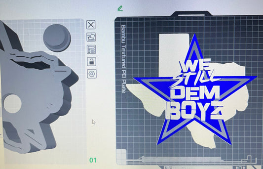 Cowboys Bank 3D file 3MF