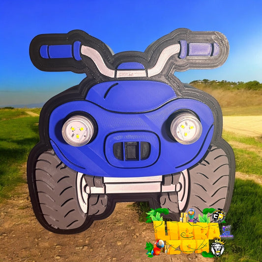 4 Wheeler Night Light Bank 3D file 3MF