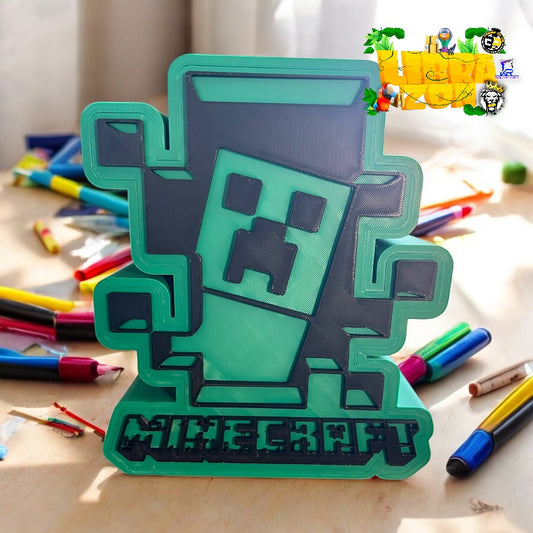 Mindcraft Bank 3D file 3MF