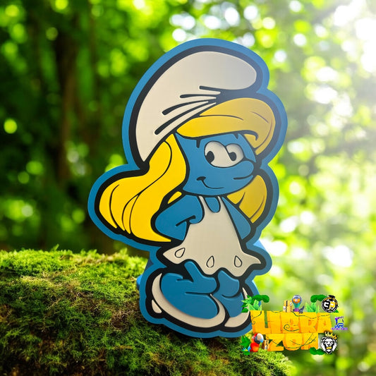 Smurfette Bank 3D file 3MF