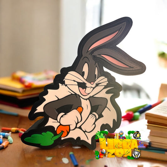 Bugs Bunny Bank 3D file 3MF