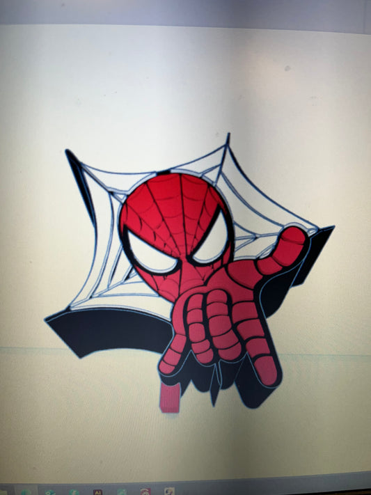 SPIDERMAN Lamp Base 3D file 3MF