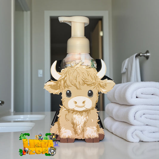 Lil Cow Soap Dispenser (3MF file)