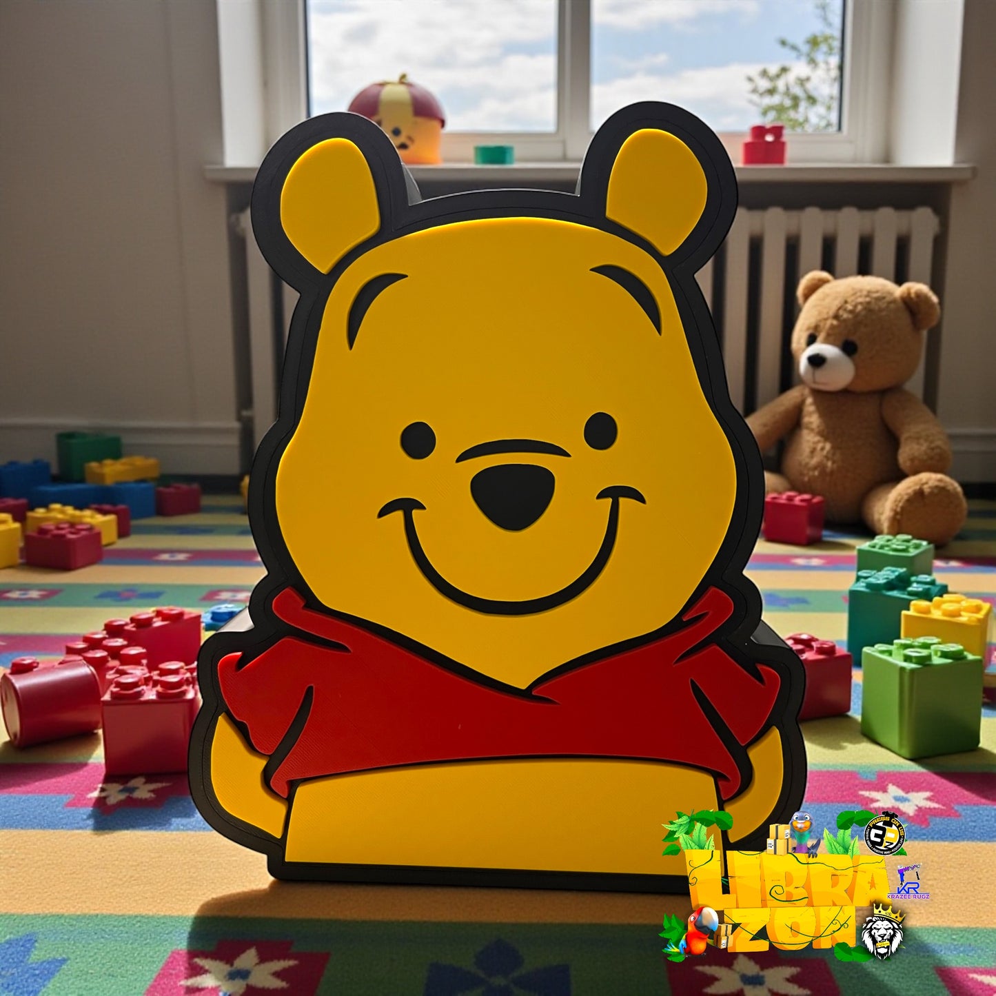 Pooh Bank 3D file 3MF