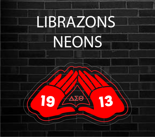 Delta 5mm & 6mm Neon Light Sign SVG FILE