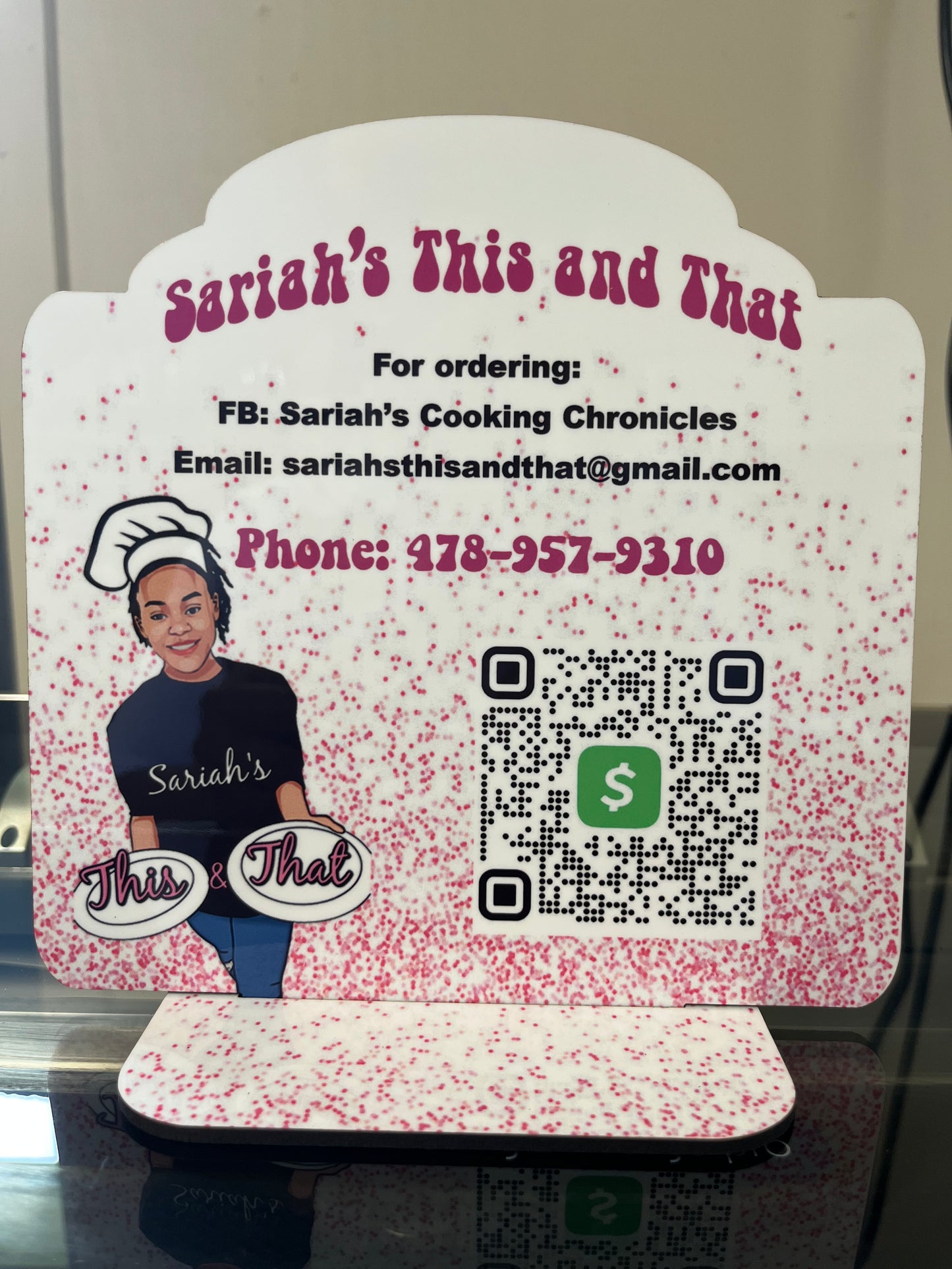 MEDUIM Vendor Pay and Scan Sign | Librazon