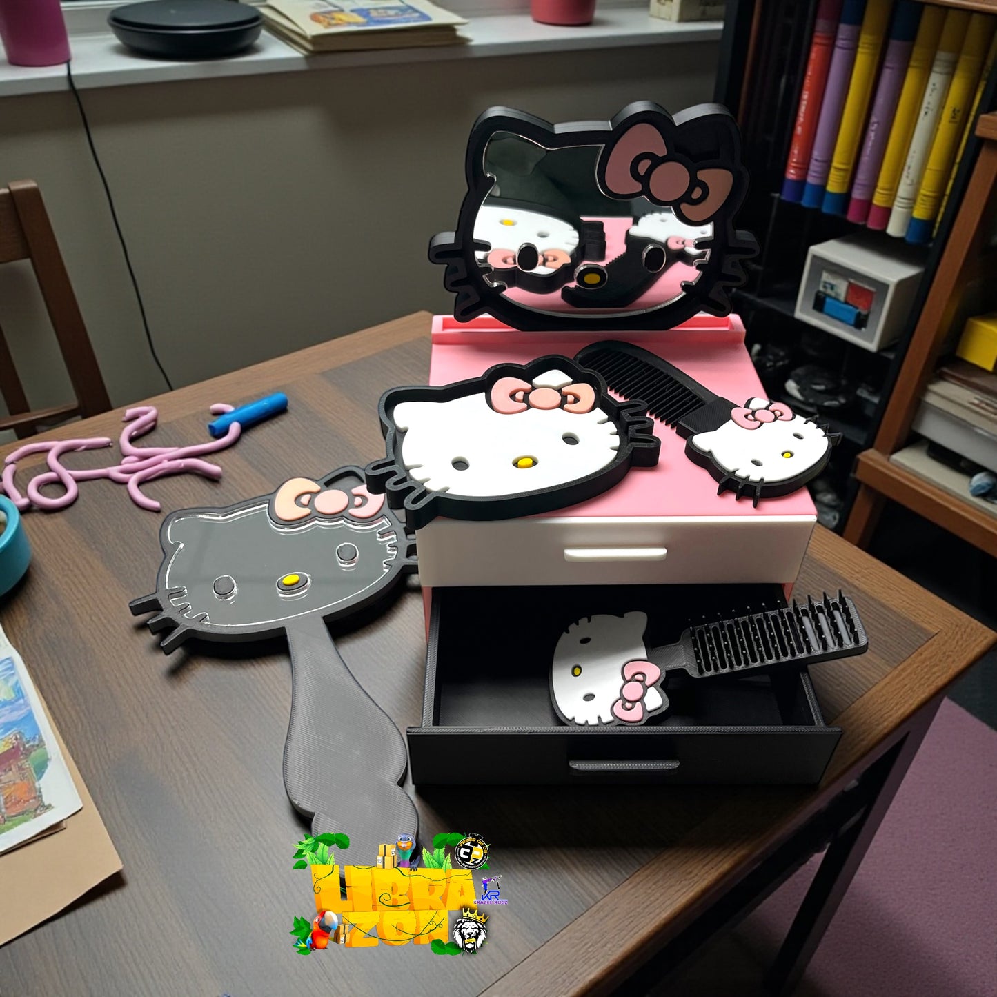 Hello Kat Vanity Set (Laser needed)