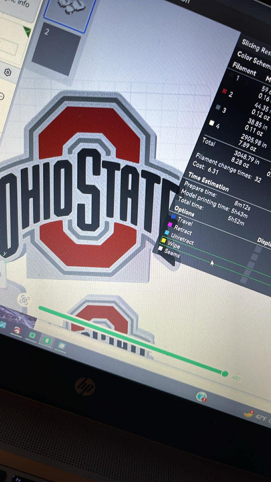 Ohio State Soap /paper towel Dispenser (3MF file)