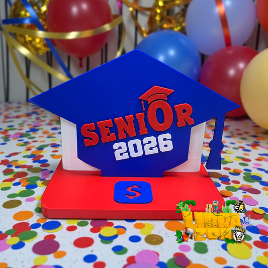 Grad cash app stand w/ envelope holder (3MF DIGITAL FILE ONLY)