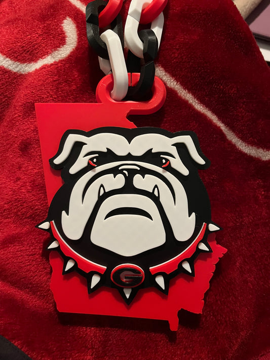 UGA charm 3MF FILE