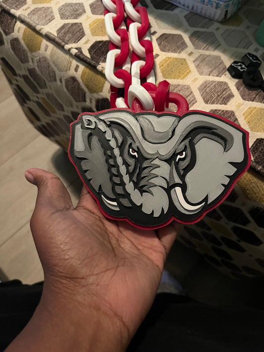 AL elephant charm 3MF FILE